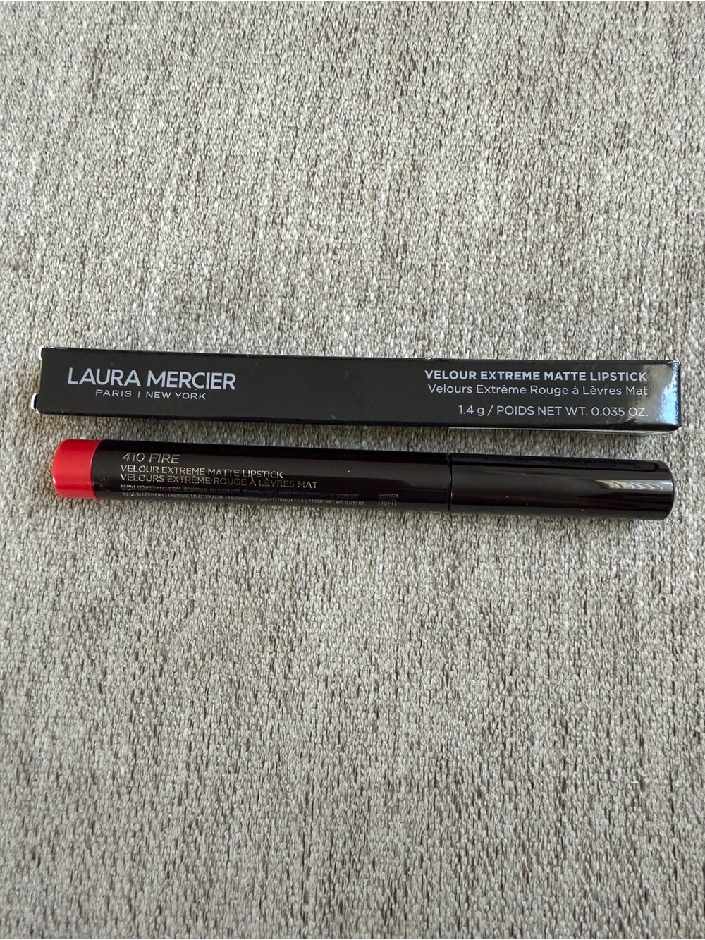 Laura Mercier Velour Extreme Matte Lipstick - 410 Fire (Red)